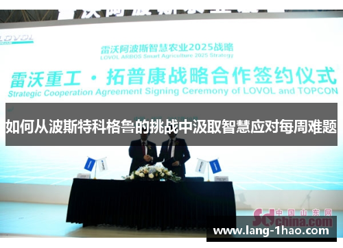 如何从波斯特科格鲁的挑战中汲取智慧应对每周难题